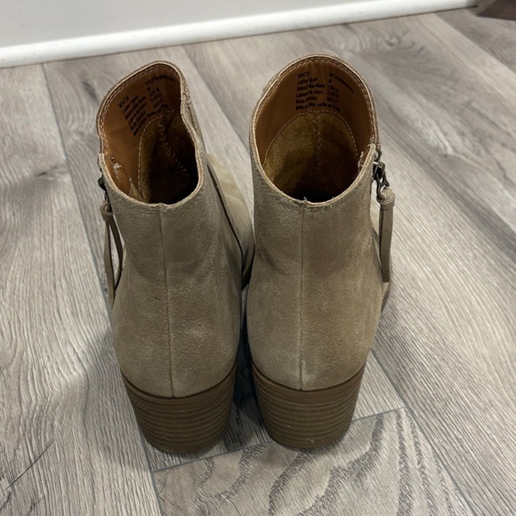 White Mountain Taupe Ankle Booties - Picture 3 of 6